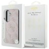 Guess GUHMS24SG4GFRP S24 S921 różowy/pink hardcase 4G Collection Leather Metal Logo MagSafe